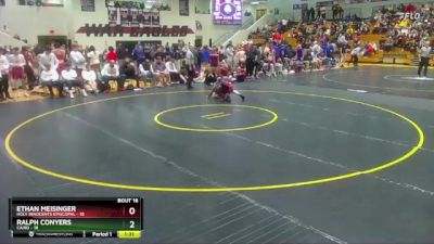 126 lbs Quarters & 1st Wb (16 Team) - Ethan Meisinger, Holy Innocents Episcopal vs Ralph Conyers, Cairo