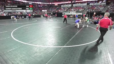 215 lbs Semis - Garett Kawczynski, Port Washington vs Kade Splinter, Stoughton