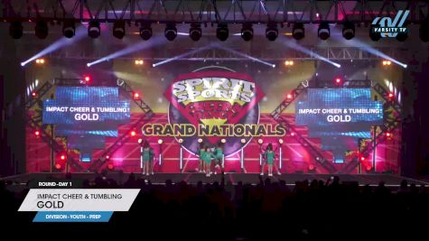 Impact Cheer & Tumbling - Gold [2023 L1.1 Youth - PREP Day 1] 2023 Spirit Sports Palm Springs Grand Nationals