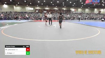 120 lbs Quarterfinal - Miranda Lencrerot, The Glasgow Wrestling Academy vs Lacie Griego, LA FAMILIA NEW MEXICO