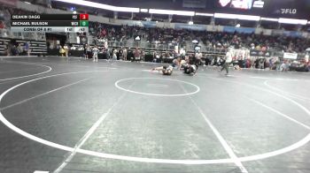 100 lbs Consi Of 8 #1 - Deakin Dagg, PSF Wr Ac vs Michael Bulson, Wichita WC