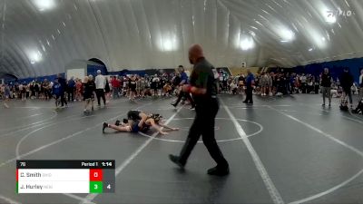 76 lbs Finals (2 Team) - Jimmy Hurley, Neighborhood vs Cameron Smith, Team Ohio