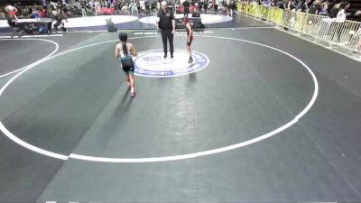 69 lbs Champ. Round 3 - Emma Angel, Reign Wrestling Club vs Arya Rogue Gutierrez, Surfside X Wrestling