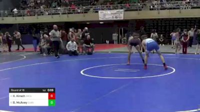 145 lbs Round Of 16 - Xander Kirsch, Arcade, NY vs Braxton McAvey, Quantico, MD