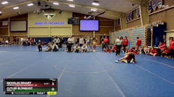 157 lbs Nicholas Dehart, Arizona Christian University vs Cutler Blonquist, Snow