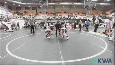 85 lbs Rr Rnd 1 - William Moore-Woods, Division Bell Wrestling vs Kyzer Sanders, Standfast