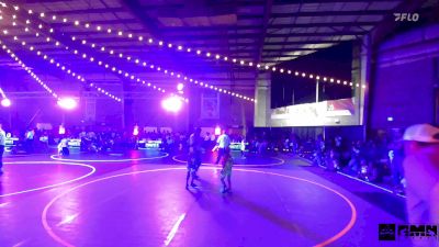 46 lbs Quarterfinal - Elijah Quezada, NM Gold vs Maverick Biere, Unattached