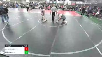 220 lbs Rr Rnd 1 - Aspen Henderson, Myers WC vs Isaac Medrano, Cwc