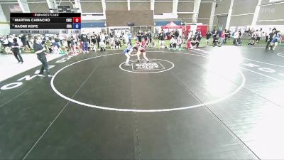 120 lbs 1st Place Match - Martha Camacho, Champions Wrestling Club vs Naomi Kofe, Sanderson Wrestling Academy