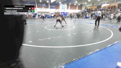 106 lbs Champ. Round 1 - Isaiah Rubio, Eisenhower vs Rocco Castellucci, Huntington Beach