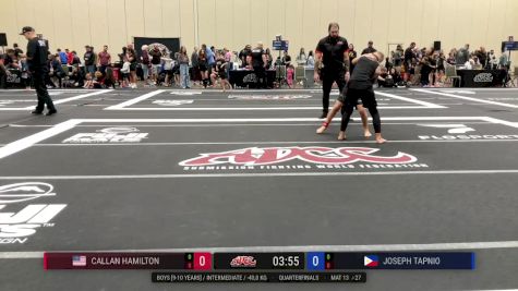 Callan Hamilton vs Joseph Tapnio 2025 ADCC Orlando Open/Youth Trials