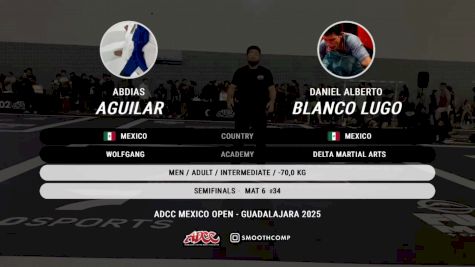 Abdias Aguilar vs DANIEL ALBERTO BLANCO LUGO 2025 ADCC Guadalajara Open