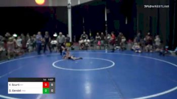 55 lbs Prelims - Vincent Scurti, Patriot Club vs Dennis Gendel, Vougar's Honors Wrestling