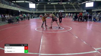 295 lbs Final - Zachary Relford, Mechanicsville vs Evan Canady, Chester