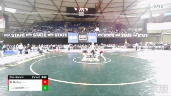 3A 138 lbs Cons. Round 4 - Jayson Bonnett, Mt. Spokane vs Nathaniel Badley, O`Dea