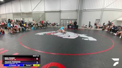 182 lbs 2nd Wrestleback (16 Team) - Ben Perry, Georgia Blue vs Mason Parsons, South Carolina