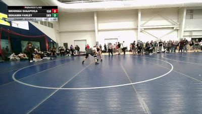 165 lbs Champ. Round 2 - Mehrimai Su'a, Kearns vs Benjamin Farley, Emery