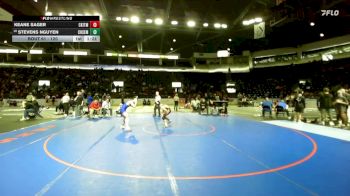 120 lbs Champ. Round 1 - Keane Sager, Central Kitsap vs Stevens Nguyen, Chief Sealth