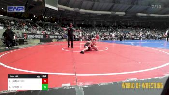 81 lbs Semifinal - Leila Linton, Force Elite vs London Powell, Buffalo Valley