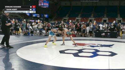 106 lbs Cons. Sub-rd Of 16 - Sterling Schanen, Wisconsin vs Gavin Hoeft, Minnesota