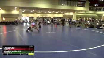 126 lbs Round 8 (10 Team) - Logan Pugh, Yuligan vs Brayden Burelison, Cascade HS