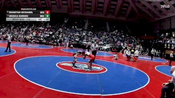 115 lbs Champ. Round 1 - Shaniyah McDaniel, Grovetown vs Jessica Burden, Brookwood