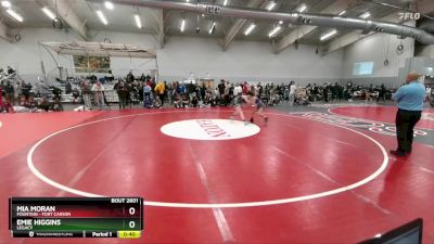 100 lbs Cons. Round 2 - Mia Moran, Fountain - Fort Carson vs Emie Higgins, Legacy