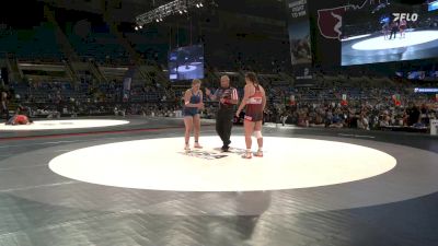 200 lbs Quarters - Caroline Hattala, Pennsylvania vs Addison Neumann, Missouri
