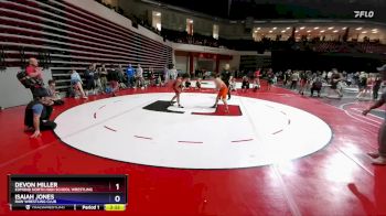 126 lbs 1st Place Match - Devon Miller, Edmond North High School Wrestling vs Isaiah Jones, Raw Wrestling Club