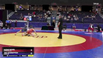 65 kg Round 1 - Aleah Nickel, Edmonton WC vs Miki Rowbottom, Dinos WC