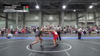 200 lbs Quarterfinal - Tatyana Lozano, Wellington vs Clair Harder, Newton