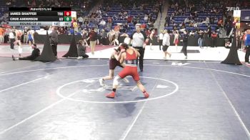 113 lbs Round Of 32 - James Shaffer, Tyngsborough/Dracut vs Crue Anderson, Alvirne
