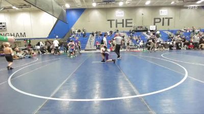 96 lbs 5th Place Match - Wyatt Johnson, Box Elder Stingers vs Alexander Flores, Northside Wrestling Club