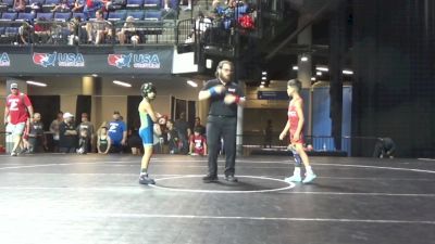70 lbs Cons. Sub-semis - Aiden Balderas, Wichita Training Center vs Sultan Ahmad, Maryland