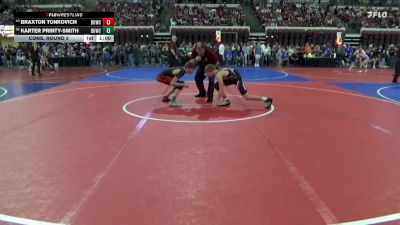 123 lbs Cons. Round 2 - Karter Printy-Smith, Conrad Wrestling Club vs Braxton Tonkovich, Lockwood Wrestling Club