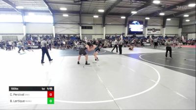 190 lbs Round Of 16 - Carter Percival, Davis WC vs Brandon Lertique, Manu