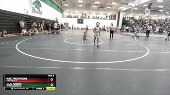 70-75 lbs Round 3 - Gus Andra, Maize Wrestling vs Kal Thompson, King Select