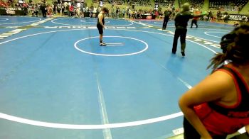 Consolation - Terico Leslie, North Mabee Team Stampede vs Beau Hazelwood, HURRICANE WRESTLING ACADEMY