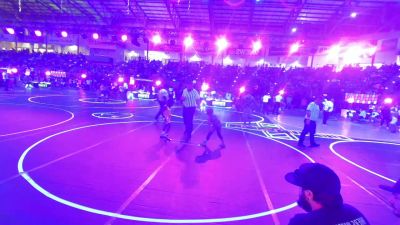 66 lbs Consi Of 8 #1 - Nova Wright, No Team vs Emberly Sharp, Legends Sport Academy
