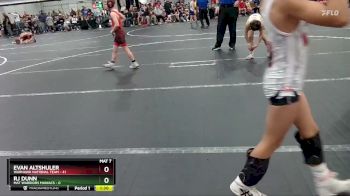 76 lbs Round 2 (4 Team) - Evan Altshuler, Warhawk National Team vs RJ Dunn, Mat Warriors Maniacs