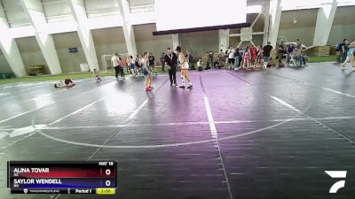 121-127 lbs Cons. Semi - Alina Tovar, AZ vs Saylor Wendell, NV