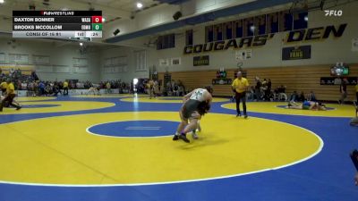 141 lbs Consi Of 16 #1 - Daxton Bonner, Wasatch (UT) vs Brooks McCollom, Edmond North (OK)