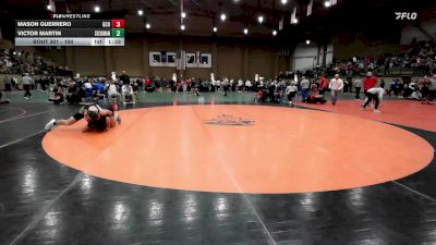 190 lbs Champ. Round 1 - Victor Martin, Seckman vs Mason Guerrero, Garden City