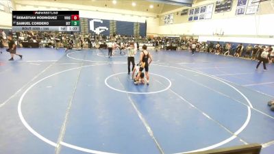 144 lbs Champ. Round 1 - Samuel Cordero, El Modena vs Sebastian Rodriguez, Valley View High School