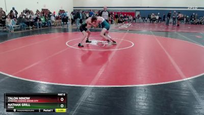 133 lbs Cons. Round 2 - Nathan Grill, Edina vs Talon Ninow, Atwater-Cosmos-Grove City