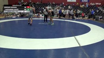 165 lbs Semifinal - Alexander Couto, Life University vs Enrique Santana, NWCA - Life
