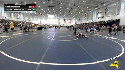 69 lbs 3rd Place Match - Mae Machemer, WRCL Wrestling Club vs Alaina Chamberlain, Divas Of Destruction Wrestling Club