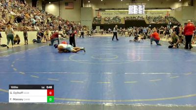 150 lbs Consi Of 8 #2 - Gilbert Dylhoff, Georgia vs Ford Massey, Cambridge Bears Youth Wrestling