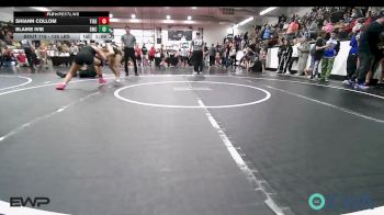 135 lbs Rr Rnd 2 - Shiann Collom, Tiger Trained Wrestling vs Blaike Ivie, Salina Wrestling Club