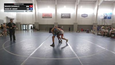 126 lbs Braden Ghormley, Wyoming Gold vs Jhase St. Amant, Louisiana